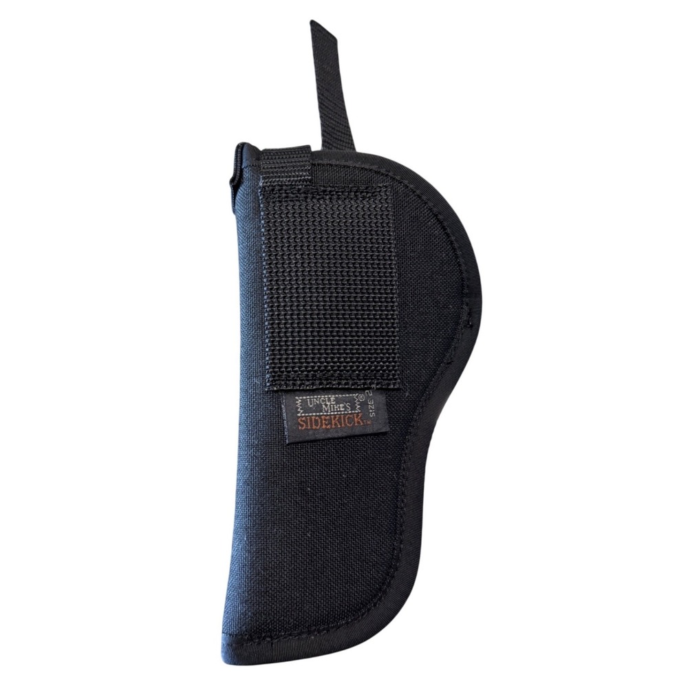 Uncle Mike's Sidekick Size 2 Black Cordura Nylon Ambidextrous Hip Holster
